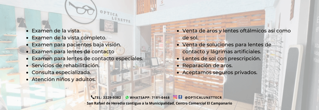 Optica lunette outlet